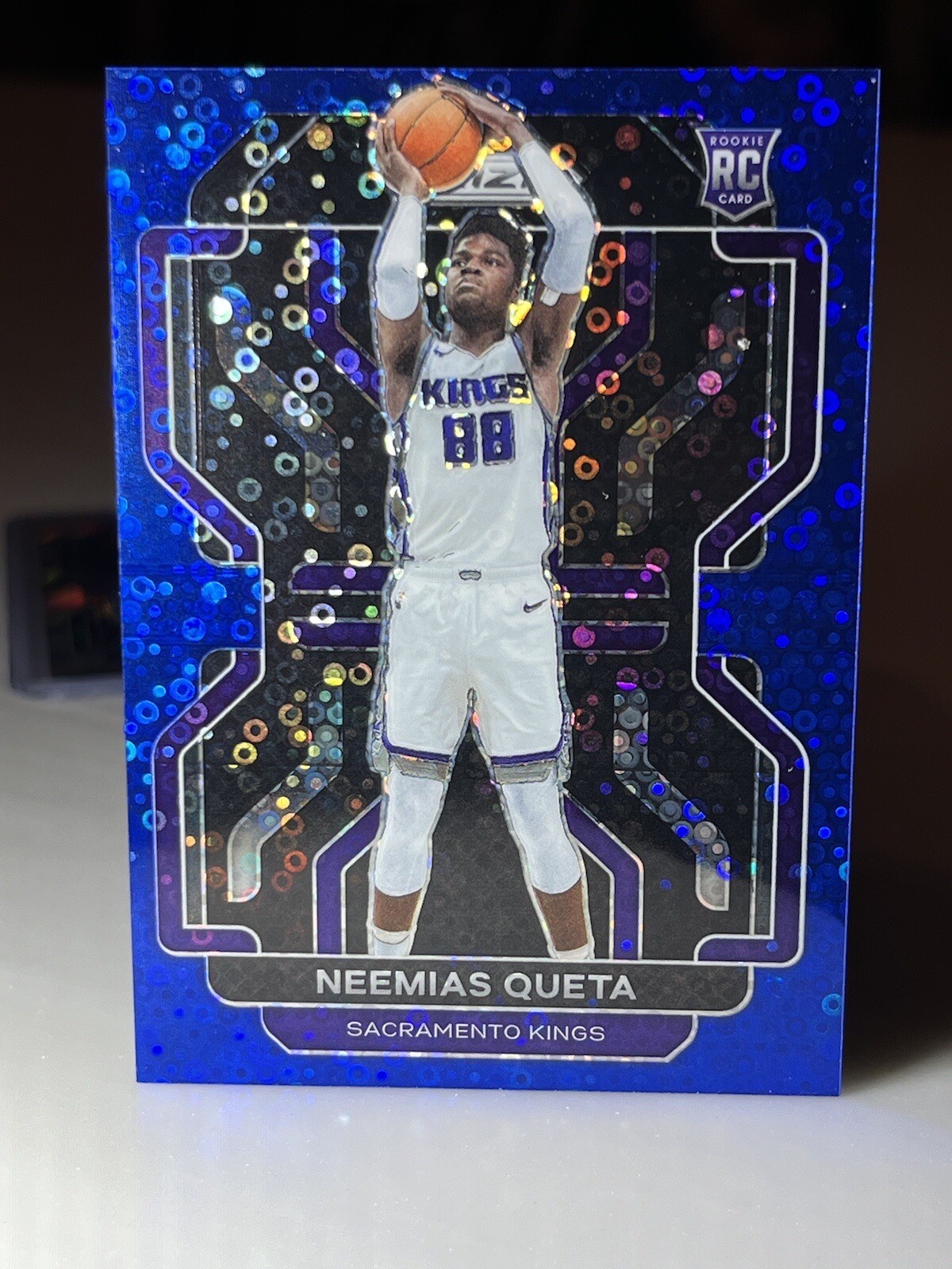 2021 Prizm Neemias Queta Fast Break Blue /150