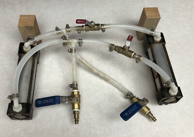 2 Schrader Bellows Econo-Ram Model: FWA101321 Pneumatic Cylinders