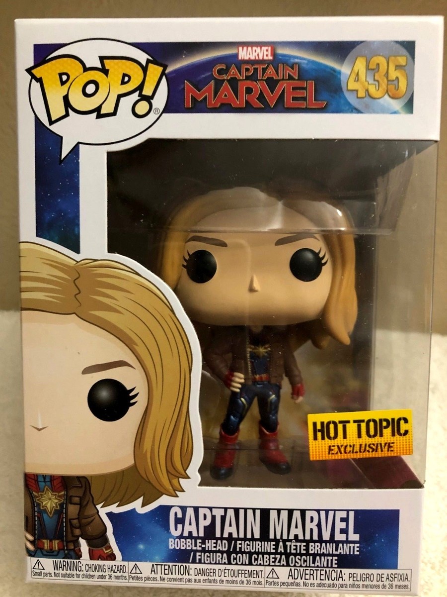 MARVEL - マーベル ファンコ ポップ Funko Pop! Marvel CAPTAIN MARVEL Hot Topic Exclusive Bobble