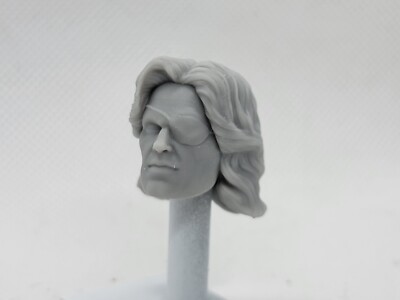 3d Printed Snake Plissken  Head 1:12 scale 6'' GI Joe Classified/Marvel Legend