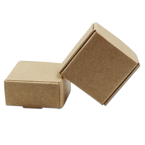 Brown Kraft Paper Box for Party Gift Wedding Favors Candy Jewelry Packing - Picture 4 of 12