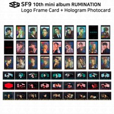 SF9 10th Mini Album Rumination Hologram Photocard Logo Frame Card KPOP K-POP