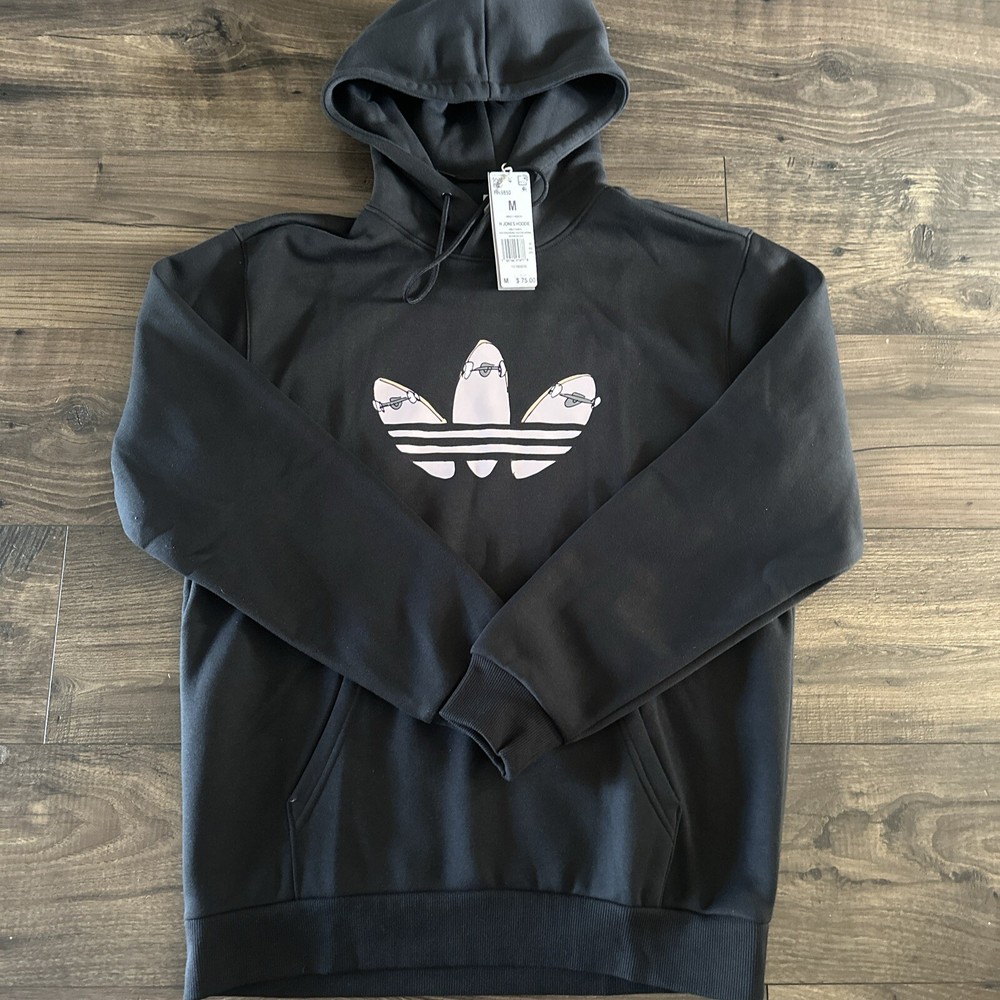 NWT MEN’S ADIDAS ORIGINALS HENRY JONES DECKFOIL HOODIE HR9850 MEDIUM