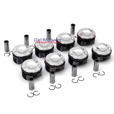 STD 8pcs Kolben & Ringe Set für Mercedes-Benz C63 E63 G63 AMG W205 W463 M177 4,0