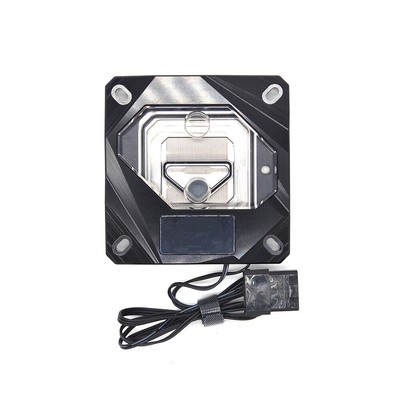 Granzon CPU-FIRE-ON-I CPU Water Block w/ Temp Digital Display For LGA 115x/20xx