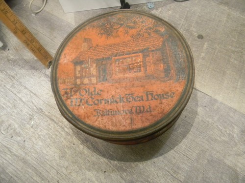 buttons--buttons=a bunch in a collectiable Mc Cormacks tea bag tin - Picture 5 of 9