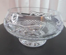 Galaway Crystal 8” diameter Salad Bowl 4 1/2" tall