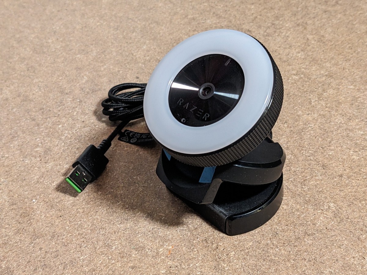 FAULTY Razer Kiyo streaming camera ring light lighting USB webcam HD video  720p