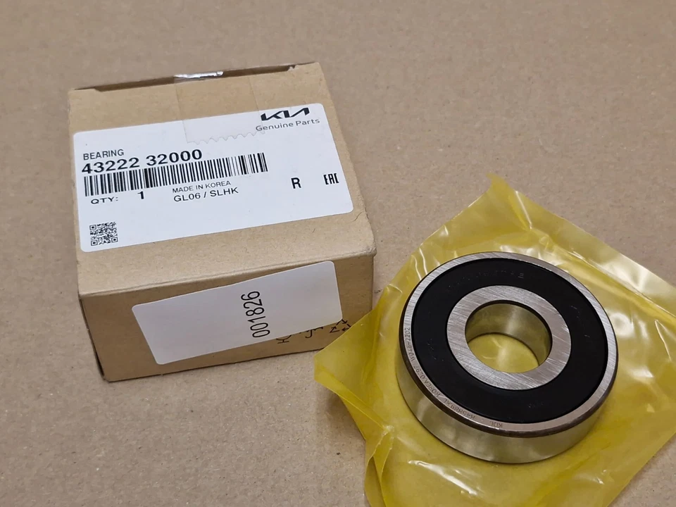 Cojinete de eje de entrada Kia Rio Soul 2009-2019 1,6 L L4 43222-32000 genuino nuevo OEM Foto 2 de 4