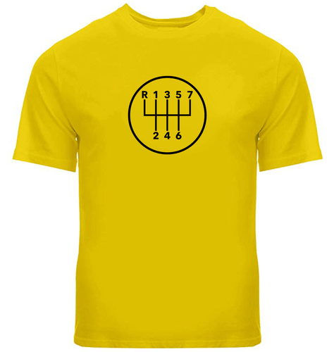 Manual Transmission Shift Pattern 7 Speed Stick Shirts Unisex Mens Tee T-Shirt - Picture 34 of 34