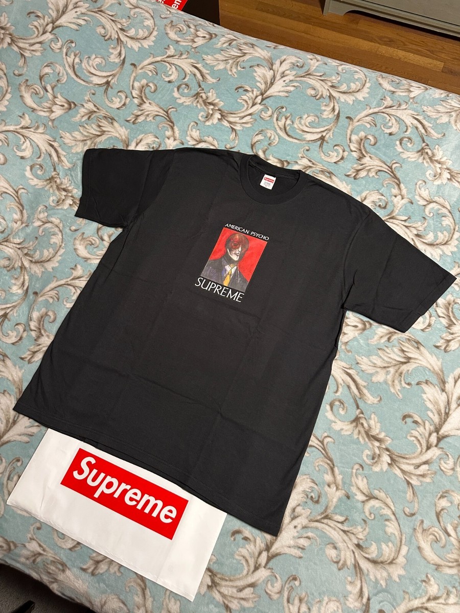 SUPREME AMERICAN PSYCHO TEE (BLACK) (XL) FW23 BANDANA CAMO SUPREME AMERICAN PSYCHO TEE (BLACK) (XL) FW23 BANDANA CAMO