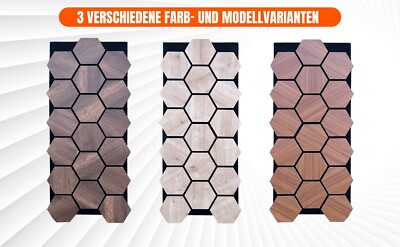 Hexagon Akustikpaneel Wandverkleidung