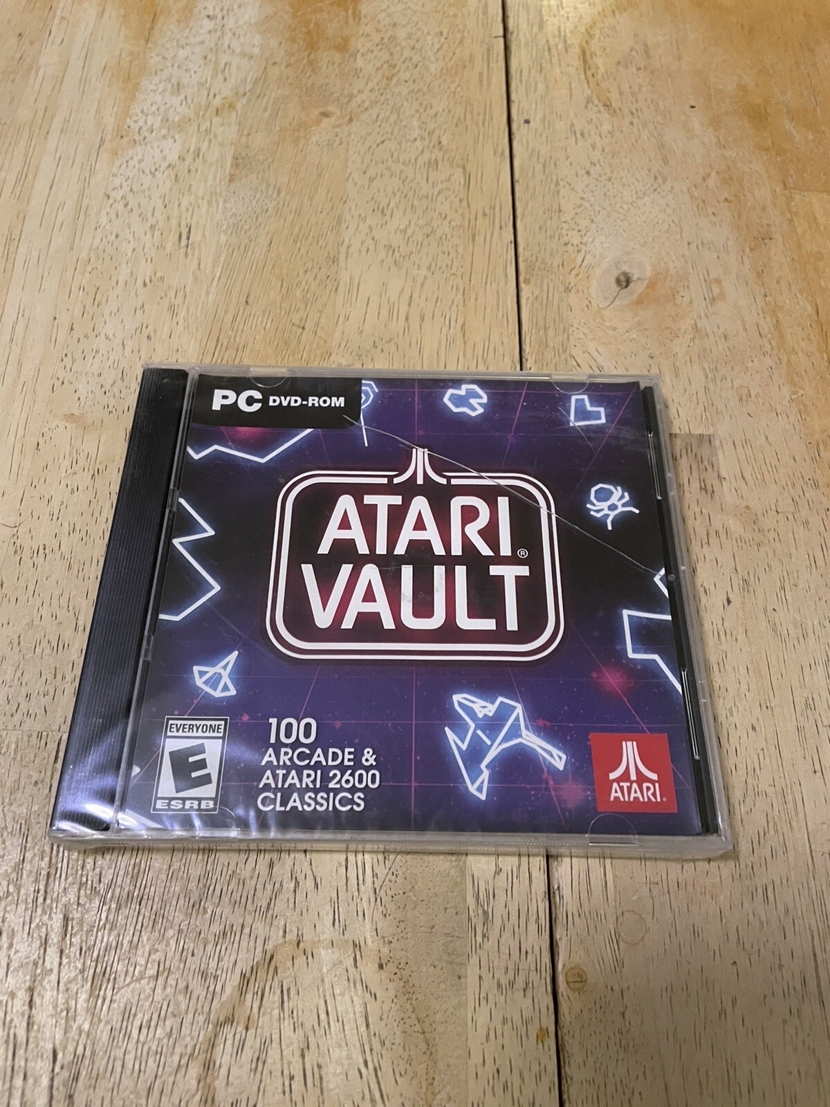 ATARI Vault 100 Arcade & ATARI 2600 Classics PC game DVD-ROM Sealed ...