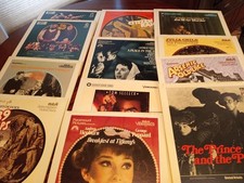 12 Classic Movie Videodisc RCA Selectavision Video Discs GREAT TITLES