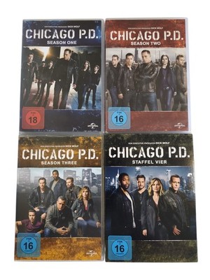 Chicago P.D. Staffel 1-4 (1,2,3,4) | 22 DVDs | Vollständig, Top Zustand  