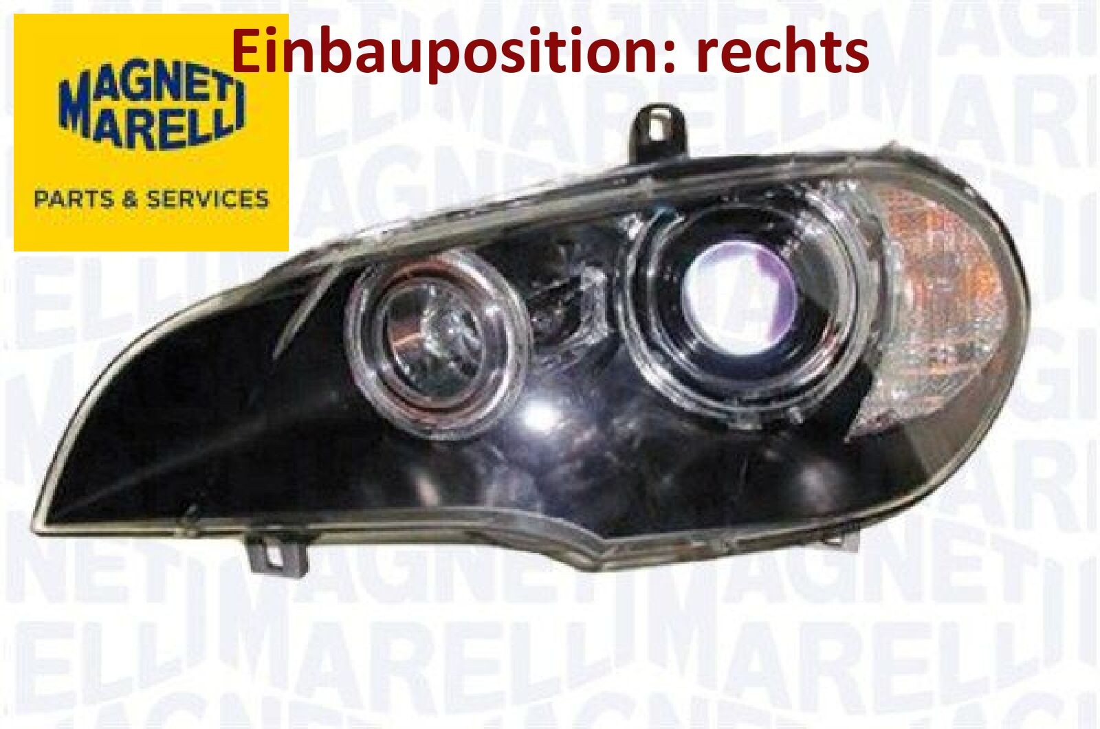MAGNETI MARELLI 710815023006 Hauptscheinwerfer rechts Scheinwerfer für BMW