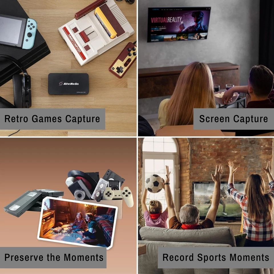 AVerMedia EZRecorder 330,4K Pass-Through & 1080p Record, HDMI Recorder, PVR, DVR - Image 3 of 4