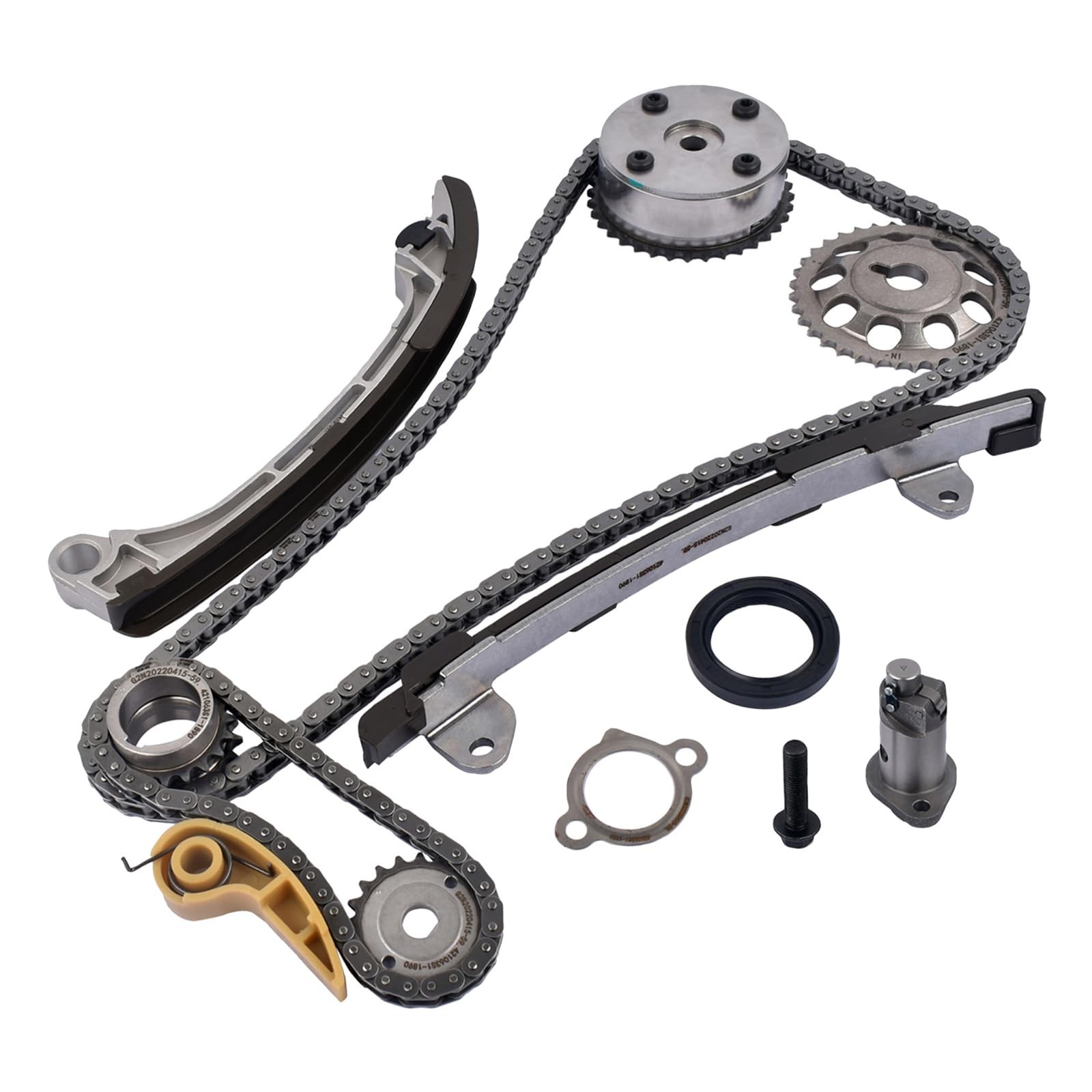 GELUOXI TK922 Timing Chain VVT Sprocket Kit Replacement for 2001-2015 Toyota ...