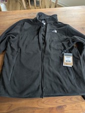 Jacke Fleece North Face Glacier schwarz XL Herren