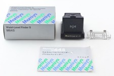 con máscara de marco, caja [como nueva] Mamiya M645 buscador de nivel de cintura S de JAPÓN