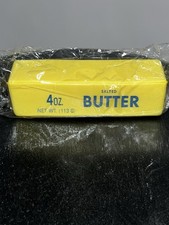Salted Butter Squishy Toy 4 oz Slow Rising Squeeze Fidget Stress Relief New