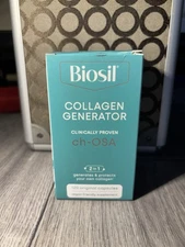 Biosil Collagen Generator ch-OSA Hair Skin Nails Joints 120  Capsules 