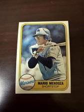 1981 Fleer #613 Mario Mendoza
