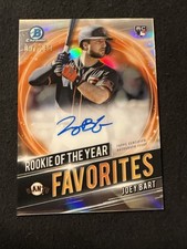 2021 Bowman - Rookie of the Year Favorites Joey Bart #ROYF-JB Autographs /150  