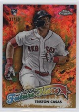 2023 Topps Chrome Logofractor Edition Gold Refractor 31/50 Triston Casas 05is
