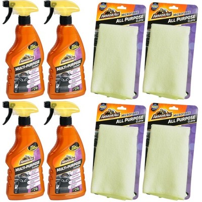 4x Armor All Universal-Reiniger Tuch Innen-Reinigung Außen-Reinigung Kunststoff