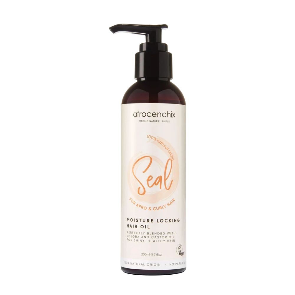 Afrocenchix Seal Natural Hair Oil for Afro Hair 200ml