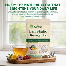 Lymphatic Drainage Herbal Tea,Dandelion Extract,Supports Reduce Swelling&Cleanse