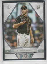 2016 Topps Transcendent 58/65 Madison Bumgarner #18 SF Giants Silver Frame