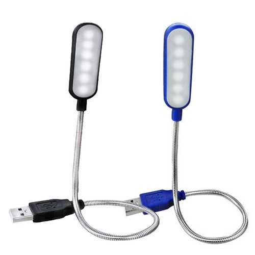 Usb LED Night Light Portable Flexible Reading Lamp Pc Notebook Laptop Computer - 第 1/14 張圖片