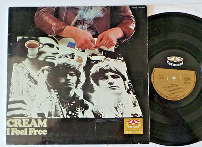 Cream   I feel free (LP D 1970 Karussell 2499 002 VG+/VG+)
