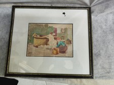 Acquerello dell'artista Eros Kara con certificato