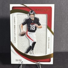 2024 Immaculate Collection - Clearly Immaculate Jerseys Kirk Cousins  /99