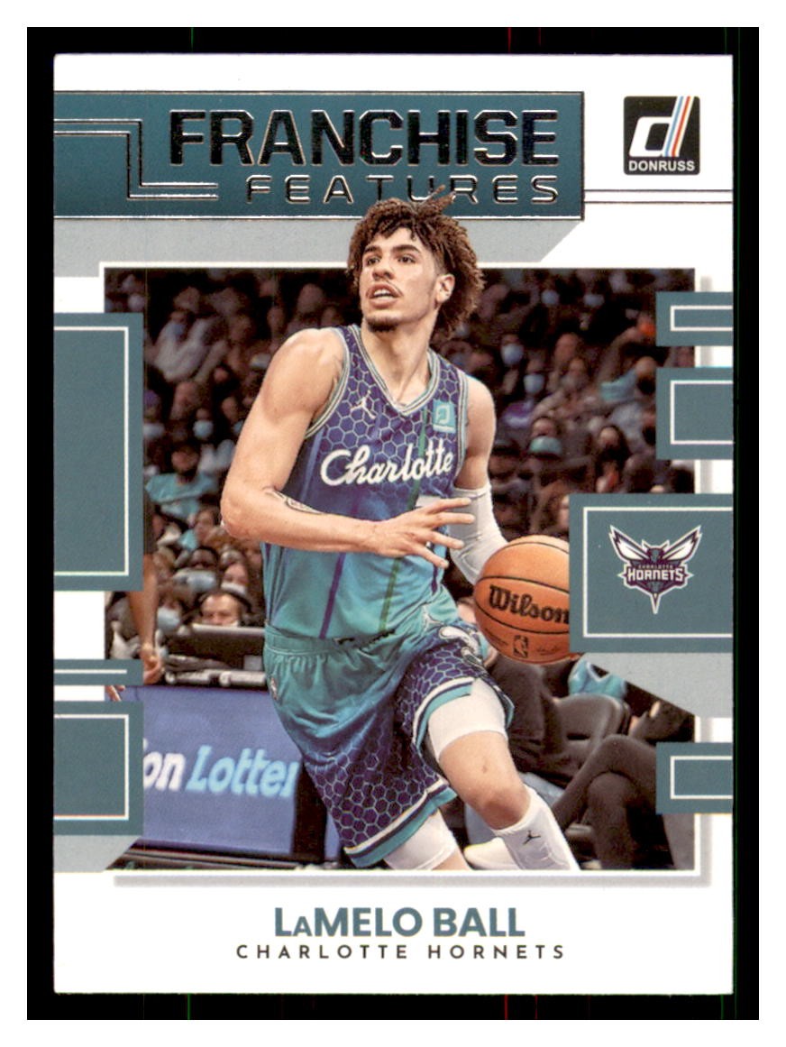LaMelo Ball 2022-23 Donruss Franchise Features #12 Charlotte Hornets