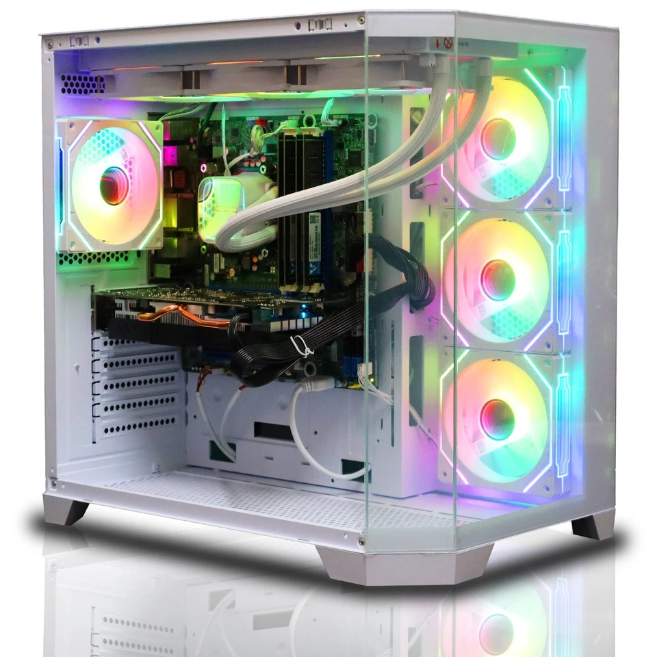 RTX 5090 Gaming PC Bundle Intel i9-12900KF 64GB RAM 2TB SSD Wins 11 + 27" Curved - Image 2 of 4