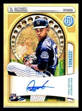 2021 Topps Gypsy Queen Deivi Garcia RC Auto Bazooka Back /25 #GQA-DG Rookie