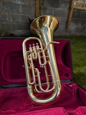 Besson 700 Series 4 Valve Euphonium BE765 - Made In England - Case & Mouthpiece