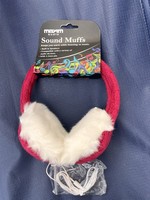 Maxim Sound Muffs with built-in speakers and a 3.5mm pin for compatibility