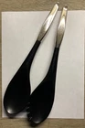 Contour by Towle Sterling Silver Handle Salad Serving Set 2 Pc Scrap / Use