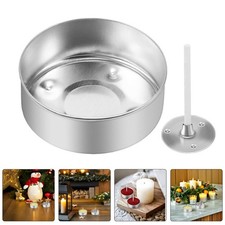  Barattoli Candele Bicchieri Di Alluminio Per Porta Stoppino Container