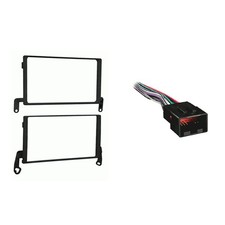 Fits Ford F-150 Heritage 2004 Metra Double DIN Dash Kit w/ Harmony Radio Harness