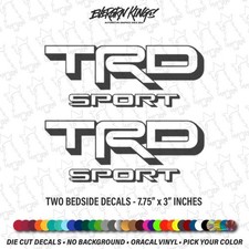 Trd Sport Decals For 2024-2025 Toyota Tacoma Tundra Truck Bedside 4x4 Stickers Trd Sport Decals For 2024-2025 Toyota Tacoma Tundra Truck Bedside 4x4 Stickers