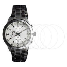5pcs Watch Glass Screen Protectors 46mm High AL Tempered Glass Anti-Scratch