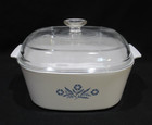 Corningware "Blue Corn Flower" 5 Qt. Casserole Dish A-5-B — photo 2
