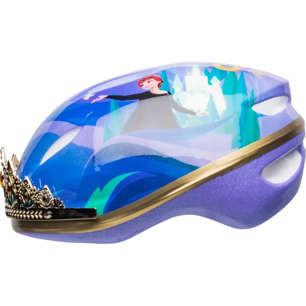 DISNEY FROZEN 2 ANNA TIARA CHILD BIKE HELMET 52-56 CM - MULT