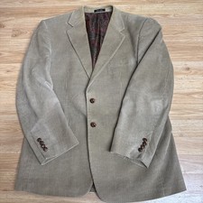 LAUREN RALPH LAUREN Mens Tan Corduroy Sport Coat Blazer Jacket 42R